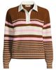 Lands' End Lands' End Drifter Rugby with Woven Collar Sweater - 3
