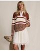 Lands' End Lands' End Drifter Rugby with Woven Collar Sweater - 4