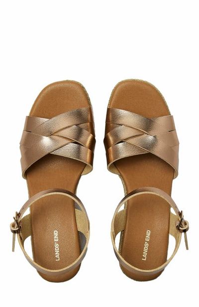 Lands' End Lands' End Espadrille Wedge Sandals