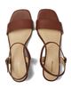 Lands' End Lands' End Essential Leather Block Heel Sandals - 2