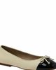 Lands' End Lands' End Essential Leather Cap Toe Ballet Flats - 2
