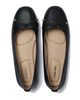 Lands' End Lands' End Essential Square Toe Ballet Flats - 2