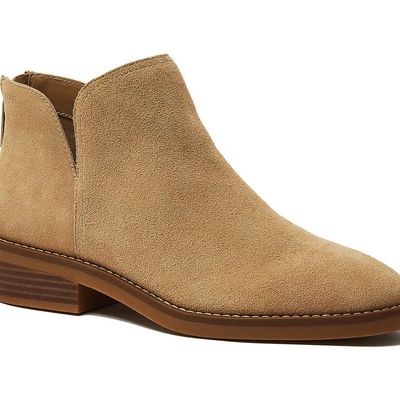 Lands' End Lands' End Essential Zip Up Ankle Booties