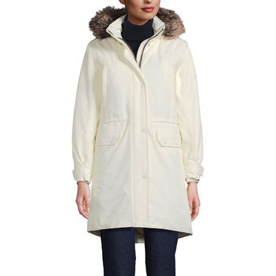 Lands' End Lands' End Expedition Waterproof Down Winter Parka With Faux Fur Hood