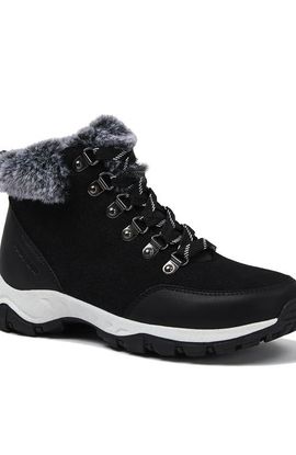 Lands' End Lands' End Faux Fur Hiker Booties