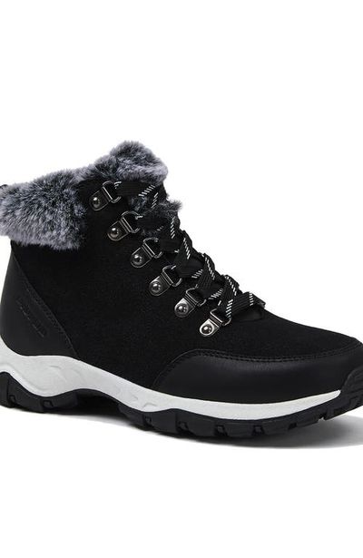 Lands' End Lands' End Faux Fur Hiker Booties