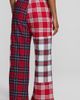 Lands' End Lands' End Flannel Patchwork Wide Leg Sleep Pants - 2