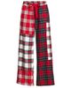 Lands' End Lands' End Flannel Patchwork Wide Leg Sleep Pants - 5