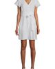 Lands' End Lands' End Flutter Sleeve Linen Romper - 1