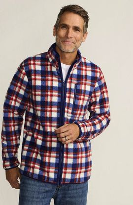 Lands' End Lands' End Full Zip High Pile Fleece Jacket