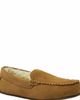 Lands' End Lands' End Fuzzy Lined Suede Moccasin Slippers - 2