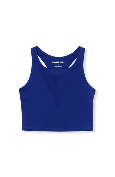Lands' End Lands' End Girls Active Crop Tank