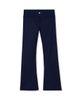 Lands' End Lands' End Girls Active Flare Leggings with Side Stripe - 2