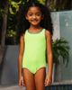 Lands' End Lands' End Girls Chlorine Resistant Racerback One Piece Swimsuit - 1