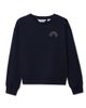 Lands' End Lands' End Girls Crew Neck Embroidered Sweatshirt - 1
