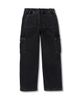 Lands' End Lands' End Girls Denim Cargo Wide Leg Jeans - 2
