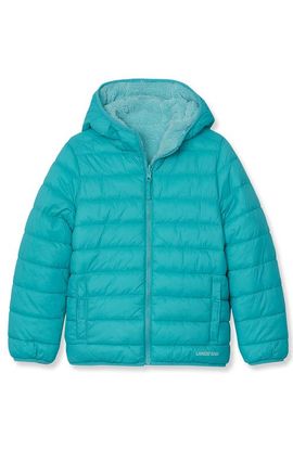 Lands' End Lands' End Girls Featherfree Reversible Hooded Jacket