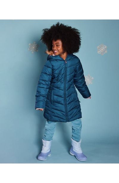 Lands' End Lands' End Girls Fleece Lined Coat