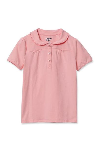 Lands' End Lands' End Girls Frill Collar Tee