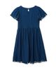 Lands' End Lands' End Girls Lace Short Sleeve Dress - 2