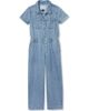 Lands' End Lands' End Girls Lightweight Denim Jumpsuit - 1