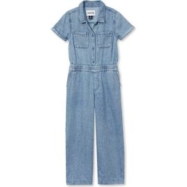 Lands' End Lands' End Girls Lightweight Denim Jumpsuit