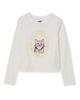 Lands' End Lands' End Girls Long Sleeve Graphic Meet and Greet Tee - 2