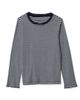 Lands' End Lands' End Girls Long Sleeve Pointelle Knit Shirt - 1