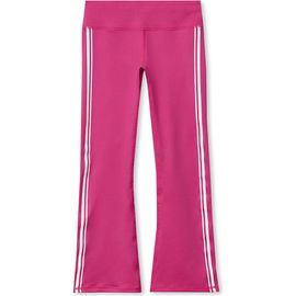 Lands' End Lands' End Girls Plus Active Flare Leggings With Side Stripe
