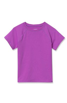 Lands' End Lands' End Girls Plus Chlorine Resistant Short Sleeve Magic Print Swim Rash Guard