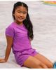 Lands' End Lands' End Girls Plus Chlorine Resistant Short Sleeve Magic Print Swim Rash Guard - 2