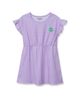 Lands' End Lands' End Girls Plus Short Sleeve Gathered Waist Tunic Top - 1