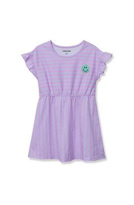 Lands' End Lands' End Girls Plus Short Sleeve Gathered Waist Tunic Top