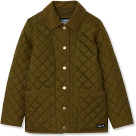 Lands' End Lands' End Girls Quilted Water Resistant Jacket