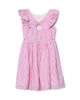 Lands' End Lands' End Girls Short Sleeve Seersucker Dress - 2