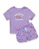 Lands' End Lands' End Girls Short Sleeve Tee and Shorts Pajama Set - 1