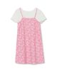 Lands' End Lands' End Girls Slip Dress With Ribbed Knit Tee Set - 1