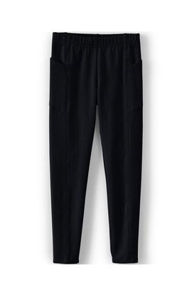 Lands' End Lands' End Girls Tough Cotton Ankle Legging with Pockets