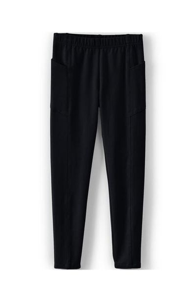 Lands' End Lands' End Girls Tough Cotton Ankle Legging with Pockets