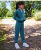 Lands' End Lands' End Girls Velour Sparkle Jogger Sweatpants - 1