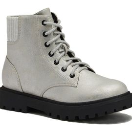 Lands' End Lands' End Girls Zip Up Lugged Boots