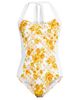 Lands' End Lands' End Halter Cut Out High Leg One Piece Swimsuit - 5
