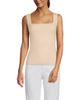 Lands' End Lands' End High Retention Square Neck Tank Sweater - 1