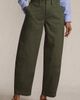 Lands' End Lands' End High Rise Barrel Leg Chino Pants - 1