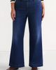 Lands' End Lands' End Recover High Rise Wide Leg Blue Jeans - 1
