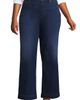Lands' End Lands' End Recover High Rise Wide Leg Blue Jeans - 3