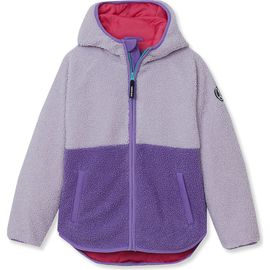 Lands' End Lands' End Kids Colorblock High Pile Jacket