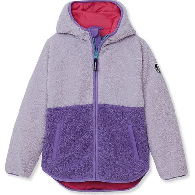 Lands' End Lands' End Kids Colorblock High Pile Jacket