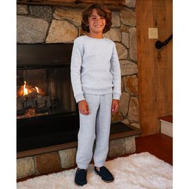 Lands' End Lands' End Kids Husky Fleece Jogger Pants