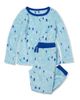 Lands' End Lands' End Kids Long Sleeve Plush Fleece Pajama Set - 2